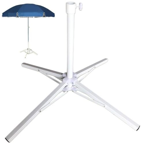Tsffae Base De Parasol Pliante, Support Externe pour Parasols De Plage, De Jardin, De Terrasse, Support De Patio, Support De Meubles pour Poteau