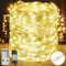 Lichterkette aussen 50M, 500LED 8Modi Lichterkette Weihnachtsbaum IP67 Wetterfest Funkelnde Lichterketten für Weihnachtsdekoration Garten Balkon Deko Zimmer Beleuchtung Hochzeiten