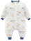 WYTbaby Schlafsack mit Füßen 3.5 Tog,Warm Baby Winterschlafsack 100% Baumwolle,Langarm Schlafsack Baby für Jungen Und Mädchen,80cm
