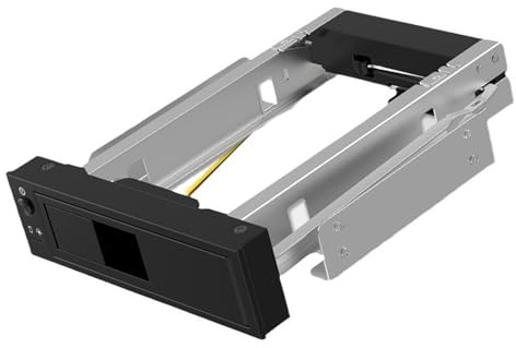 Maigridy 1106SS 5.25 Trayless Mobile Rack Hot Swappable Internal 8.9 cm Case Frame Mobile Rack Internal Enclosure Removable Enclosure