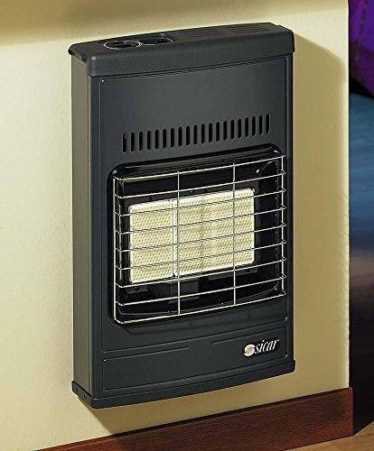 ECO 40 STUFA RAGGI SICAR INFRAROSSI A GAS GPL POTENZA 4200 W MOD DA PARETE O PIEDI DA APPOGGIO MARCA SICAR COLORE GRIGIO