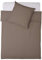 Lumaland Premium Bettwäsche | Bettbezug 155 x 220 cm & Kissenbezug 80 x 80 cm | Everyday Ganzjahres Bettbezug mit YKK Reißverschluss [Taupe]
