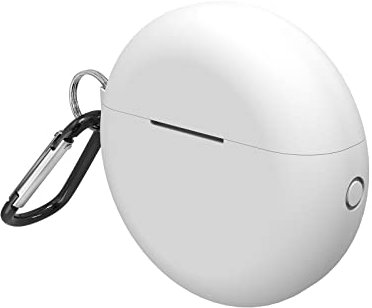 Geekria Custodia in Silicone Compatibile con Auricolari Huawei FreeBuds 3 Custodia di Ricarica Custodia da Viaggio Protettiva Compatibile con Auricolari Wireless Huawei FreeBuds3 (Bianco)