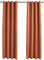 vidaXL 2X Vorhang Verdunkelung mit Metallösen Verdunkelungsvorhang Kräuselband Ösen Schlaufe Thermo Gardine Blickdicht Rostbraun 140x175cm