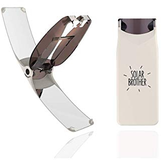 SOLAR BROTHER - Accendino solare Suncase Gear - Nuova versione - Custodia a doppia energia unica: accensione solare istantanea - Waterproof & Windproof - Innovazione francese