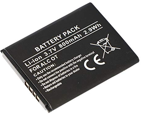 Batterie compatible avec Alcatel One Touch 536 CAB3120000C1 avec capacité de 3,7 V et 700 mAh