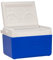 Andes 5L Cool Box Lunch Box for Food and Drinks, Fits 6 x 330ml Cans, Small Lightweight Cooler for Picnics or Work, 9 Hours Performance Time, Blue/White