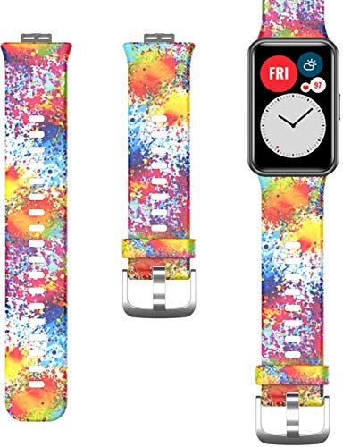 Shieranlee Cinturino di Ricambio Compatibile con Huawei Watch Fit Cinturino,in Morbido Silicone, per Huawei Watch Fit Smartwatch