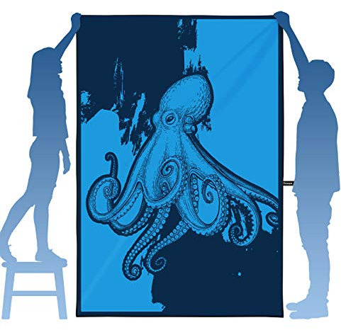 OCOOPA Mikrofaser Strandtuch - Extra großes 200x145 cm Schnell Trocknendes, Weiches, Leichtes, Pflegeleicht, Kompaktes, Sandfreies Handtuch, Perfekt für Strand Schwimmen