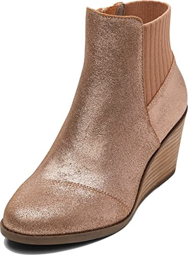TOMS Femme Women Sadie Boot Chaussure Bateau, Rose, 37.5 EU