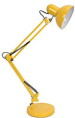 Clip Lumières Lampe Pince Lampe Lecture Lampe Bureau A Pince American Iron Art Protection Des Yeux Lampe Net Célébrité Célébrité Tatouage Tatouage Tatouage Enfants Lampe De Pince Longue-Fond Jaune