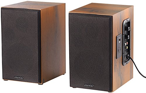 auvisio Aktives Stereo-Regallautsprecher-Set (Versandrückläufer)