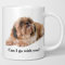 WATERMELON HEADS Shih Tzu Lover Coffee Mug - Can I Go With You? Put a Smile on the Face of Best Dog Mom and Dad. Don't Leave Home Without Your Precious Puppy.