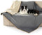 Lesure wasserdichte Hundedecke Grosse Hunde - 152x127cm Outdoor Hundedecke waschbar, Hundedecke Sofaschutz aus Sherpa Fleece, Katzendecke flauschig und weich, Grau