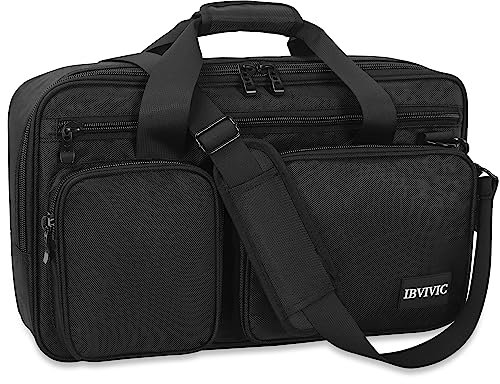 BQKOZFIN DJ Controller Carry Bag, DJ Controller Protector Case with Shoulder Straps, Fit for Pioneer DDJ 400 DJ Lite SB 2 3 SB2 DJ RB Controller, SB3 Padded Travel Bag (Black)