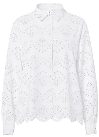 PIECES Damen Pcvilde Ls Shirt Noos