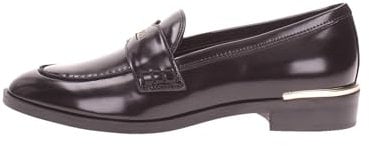 GUESS Scarpe Donna Mocassino Kaine Loafers Nero vernice D25GU04 FLTKNIELE14 40