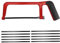Hacksaw, Junior Hacksaw Mini Hacksaw Small Saw Hacksaw for Metal Cutting Metal Wood Steel PVC Pipe Frozen Meat Hacksaw and Plastic