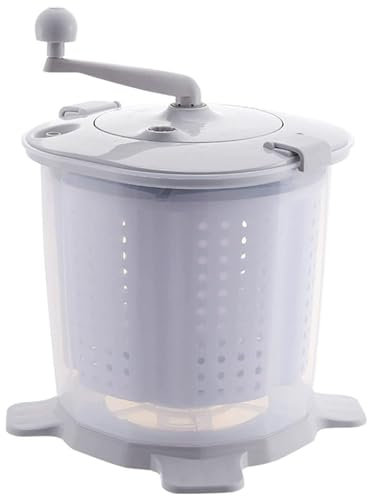 Lavatrice a manovella - Lavatrice portatile non elettrica, Lavatrice manuale a manovella | Lavatrice a manovella per campeggio, dormitorio, appartamento, lavanderia alternativa, attività all'aperto, v