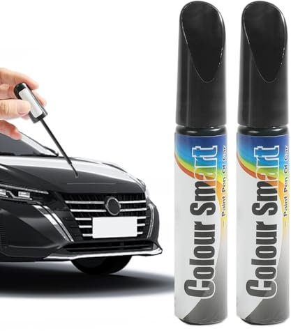 Celiodd 2 Stück Lackstift Auto 12 ml Lackstift Schwarz Matt Auto Reparatur Lack Auto Pinsel Auto Lackstift Schwarz Lackstift Schwarz Auto Schwarzer Lackstift Auto Zur Reparatur Von Autokratzern