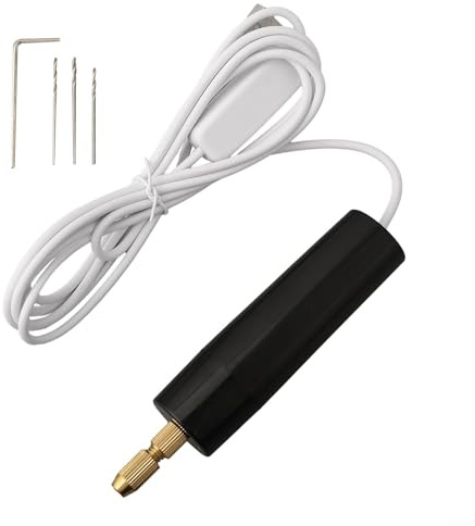 Tragbarer USB-Mini-Elektrobohrer, Gravierwerkzeug, USB-Mini-Bohrmaschine für Handwerk, Holz, Metall, Kunststoff, DIY-Mini-Bohrmaschine