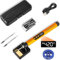 NathrBTV Set di saldatori batteria con display LCD Saldatore ricaricabile USB Temperatura regolabile Con tre punte di saldatura Ampiamente utilizzato per la saldatura di circuiti stampati