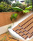 ENHEN Sichtschutz Zaun Outdoor WPC Semi-Open-Zaunboard, Hochleistungsbalkon/Hof/Hinterhof/Swimmingpool Privatsphäre Screening -Dekor, Dekor, Vorübergehende Hundepanel Grenze(21.6cmx194cm/9inx76in)