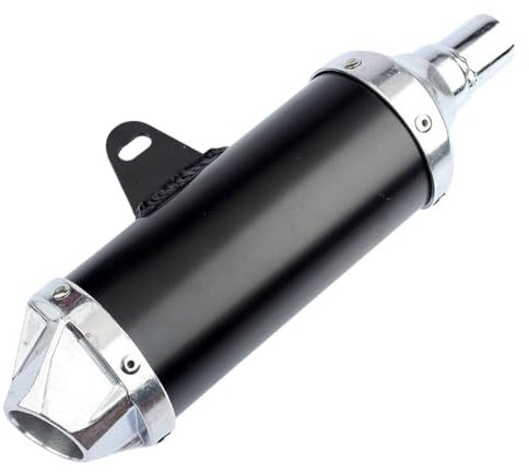 Tuyau D'échappement De Moto Pot D'échappement Universel 28 Mm pour Motos, Quads Et pour Mini-Motos pour KXL, BBR, TTR 50cc, 110cc, 125cc, 140cc, 150cc Et 250cc.