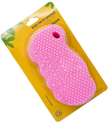 Frfik Éponge de bain, éponge de douche douce pour homme, femme, famille, salle de bain, voyage, vacances, appartement, dortoir universitaire, camping-car, voyages en voiture