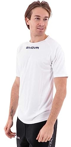 Givova - MAC01 Sport T-shirt, weib, XS