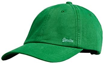 Superdry Mens Vintage EMB Cap Baseballkappe, Podium Green, One Size