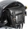Satteltasche Leder für Kawasaki Vulcan S / W 650 SV4 schwarz