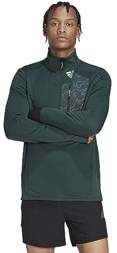 adidas Herren X-City 1/4 Zip Sweatshirt, Versom/Senaim, S