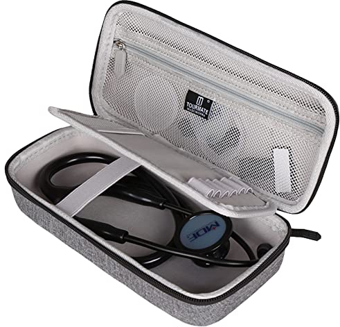 Tourmate Stethoskop-Tasche für 3M Littmann Classic III/Lightweight II S.E. /Cardiology IV Diagnose/MDF Acoustica Deluxe Stethoskope, nur Koffer
