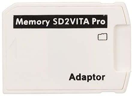 Sxhlseller SD2Vita Speicherkartenadapter für PS Vita 1000 2000 PS TV, Speicherspielkartenadapter für HENkaku für Enso 3.60 System, Version 5.0, Unterstützung Bis zu 256 GB
