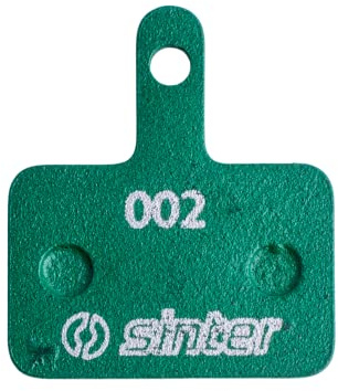 Sinter Disc Brake Pads - 002 Shimano B Green S2032