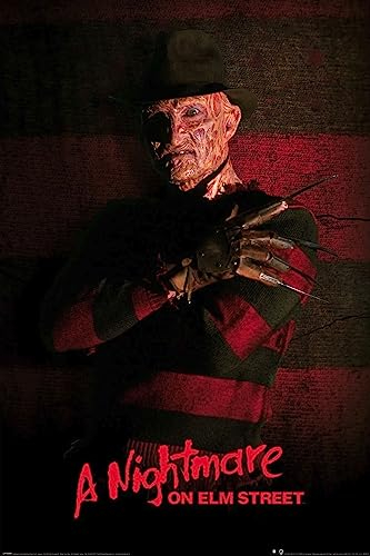 Grindstore Laminiertes Maxi-Poster A Nightmare On Elm Street, Freddy Krueger