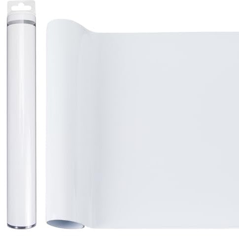 GORGECRAFT 3D Puff Vinilo Transferencia de Calor 30.6x91.8 cm 3D Puff HTV Rollo de Vinilo para Planchar para DIY Camiseta Ropa Bolsa Almohada Tela Textil Puff Homer Decor Heat Press Ropa Blanco