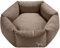 HUNTER Orthopädisches Hundesofa Merida 6-eckig Farbe Taupe, Größe L