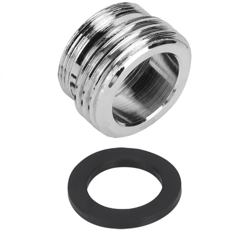 Wasserhahn-Umstellventil-Adapter garden hose adapter Adapter für Küchenspüle auf Gartenschlauch, Doppelgewinde 15/16'-27 Männlich und 55/64'-27 Weiblich auf Deviatori per vasca da bagno e doccia