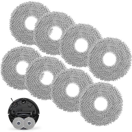 Lot de 8 lingettes de rechange pour Roborock Q Revo