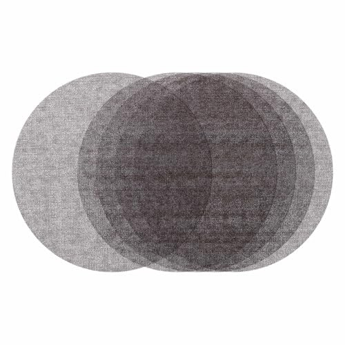 Kozelo 10Pcs Grid Sanding Discs 220 mm 180Grit Hook and Loop Sandpapers | Orbital Sandpaper Suitable for Drywall Sander Wood Metal Furniture