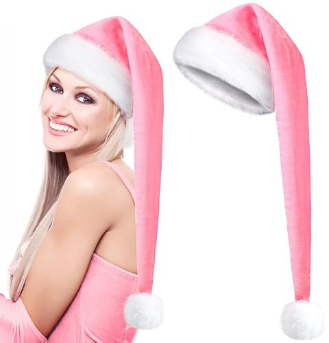 baabeash Weihnachtsmütze 74,9 cm Unisex-Kopfbedeckung Kostümzubehör