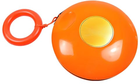 Professionelle Rettungsscheibe mit 40 m Seil – Robuste, wurfbare Schwimmhilfe für Rettungsschwimmer, Kajakfahrer, Rafting-Begeisterte und Hochwasserschutz, orangefarbene Sicherheitsscheibe 1piece