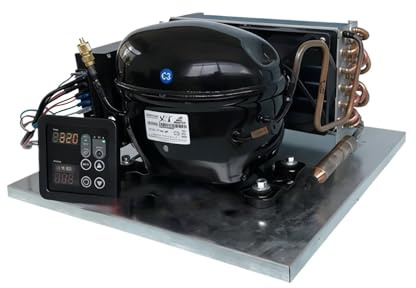 1 Ensemble BD75HC Compresseur Condensateur Voiture Réfrigérateur Congélateur Solaire Et Réfrigérateur Marin DC 12V24V Maximum 150 Litres Accessoires