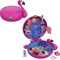 Polly Pocket FRY38 - World Flamingo-Schwimmring Schatulle, zum Spielen und Mitnehmen, Spielzeug ab 4 Jahren