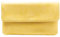 cecilia&bens Elegante Damen Clutch Handtasche | Abendtasche | Schminktasche kleine Tasche 100% Vegan, Farbe:gelb