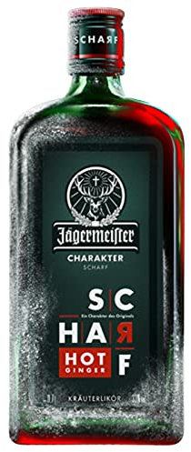 Jägermeister SCHARF SPICED Hot Ginger Kräuterlikör 33% Vol. 0,7l