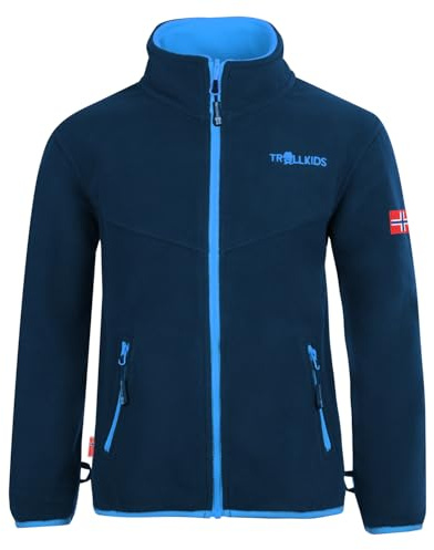 Trollkids Kids Oppdal Jacket XT 152, Dark Navy