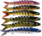 CHSEEO 1 Stück Mehrteiliger Hecht Wobbler Kunstköder Jerkbait Popper Angel-Köder Forellenköder Angelhaken Perfekt zum Hecht Zander Barsch Swimbait Angelzubehör (Zufällige Farben) #3